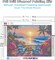 Beach Sunset Diamond Art Kits for Adults, Coconut Tree Diamond Painting Kits for Beginners, DIY 5D Full Drill Crystal Flowers Diamond Dots Gem Art Craft Home Decor 16x12 Inch